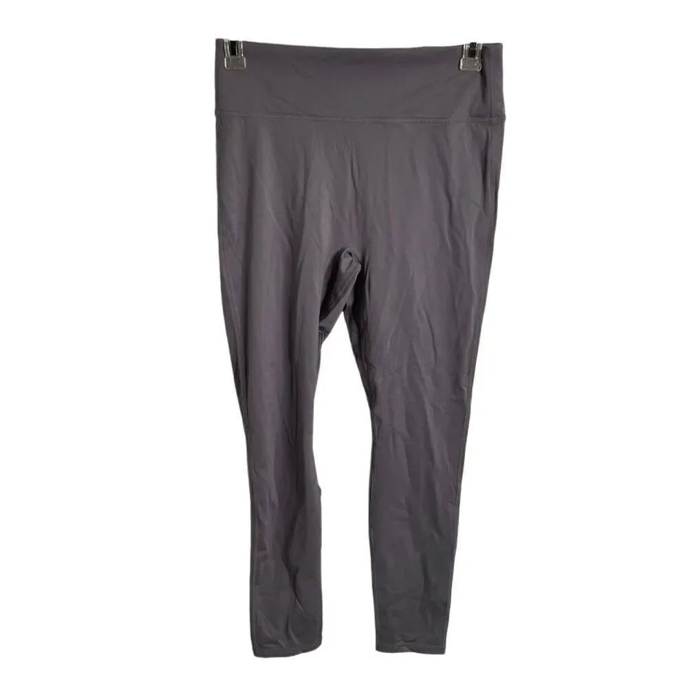 Fabletics Motion365 Womens Trinity High Waisted Leggings XL Short Gray Exercise